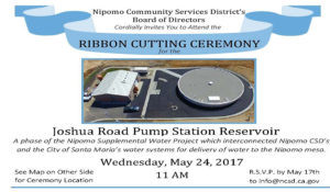 Reservoir Ribbon Cutting Invitation